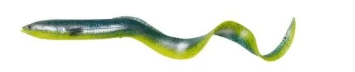 Savage Gear LB Real Eel 20 cm Green Yellow Glitter