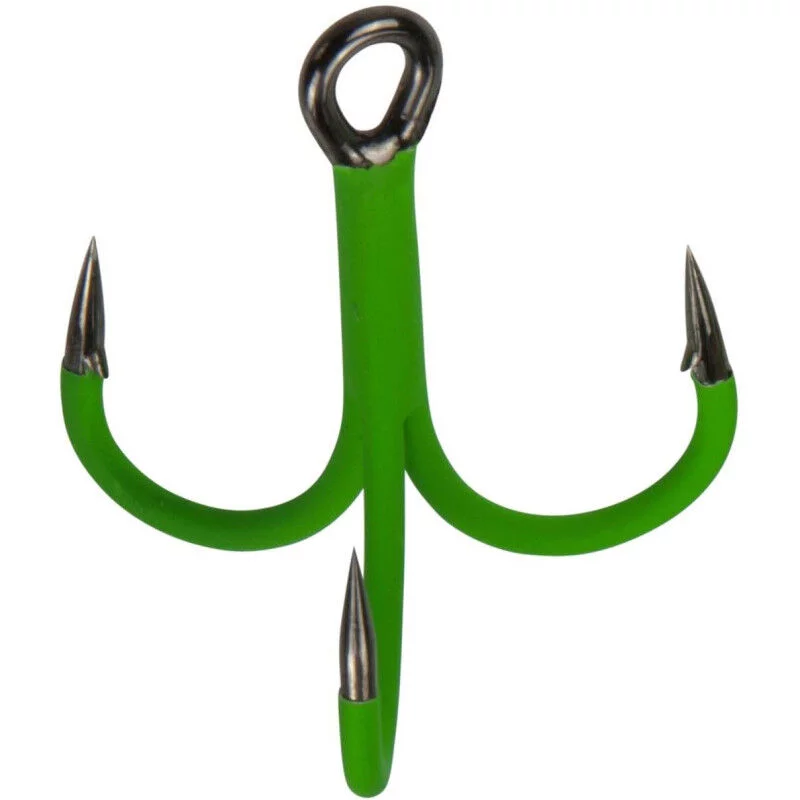 Madcat A-Static Treble 6x Hook 2/0 4pcs