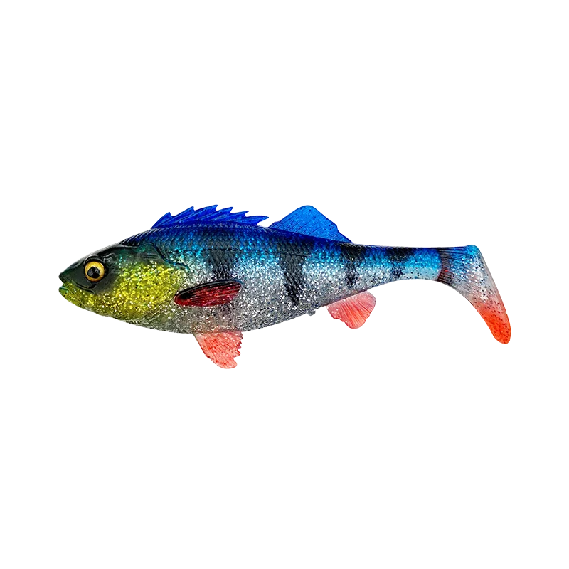 Savage Gear 4D Perch Shad 17,5 cm Blue Silver 1pc