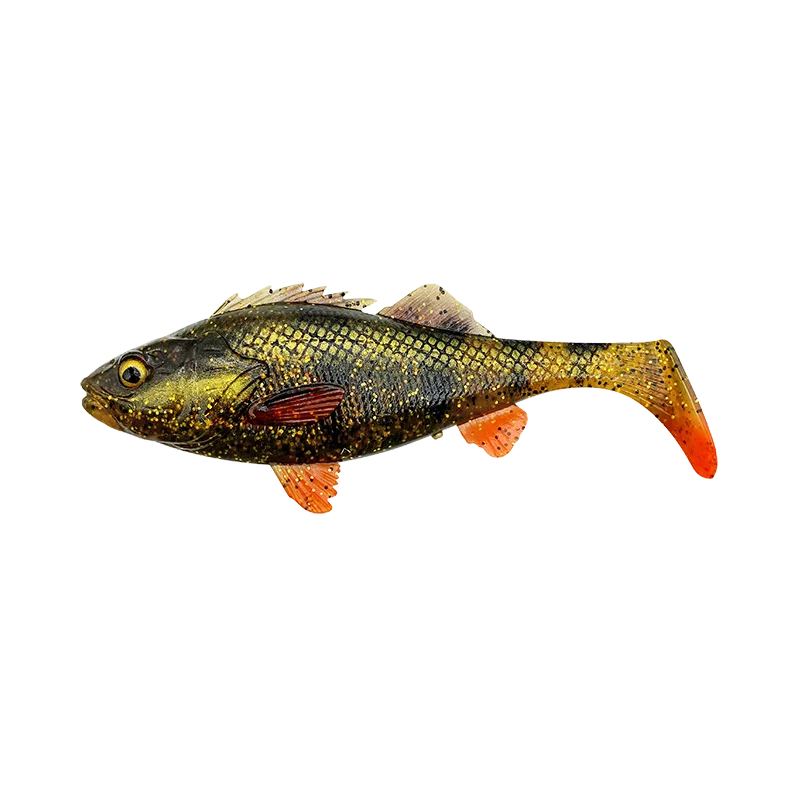 Savage Gear 4D Perch Shad 17,5 cm Motoroil UV 1pc