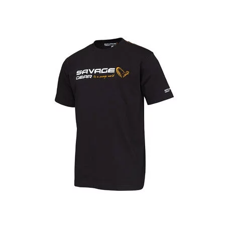 Savage Gear Signature Logo T-Shirt rozm. M Black INK