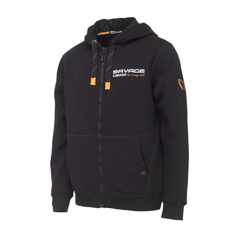 Savage Gear Urban Zip Hoodie rozm. L Black INK