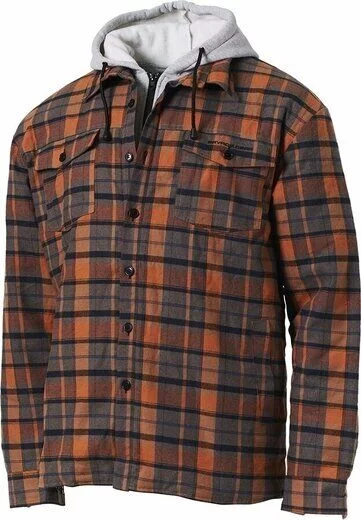 Savage Gear Twin Shirt Jacket rozm. XL Orange/Grey Check