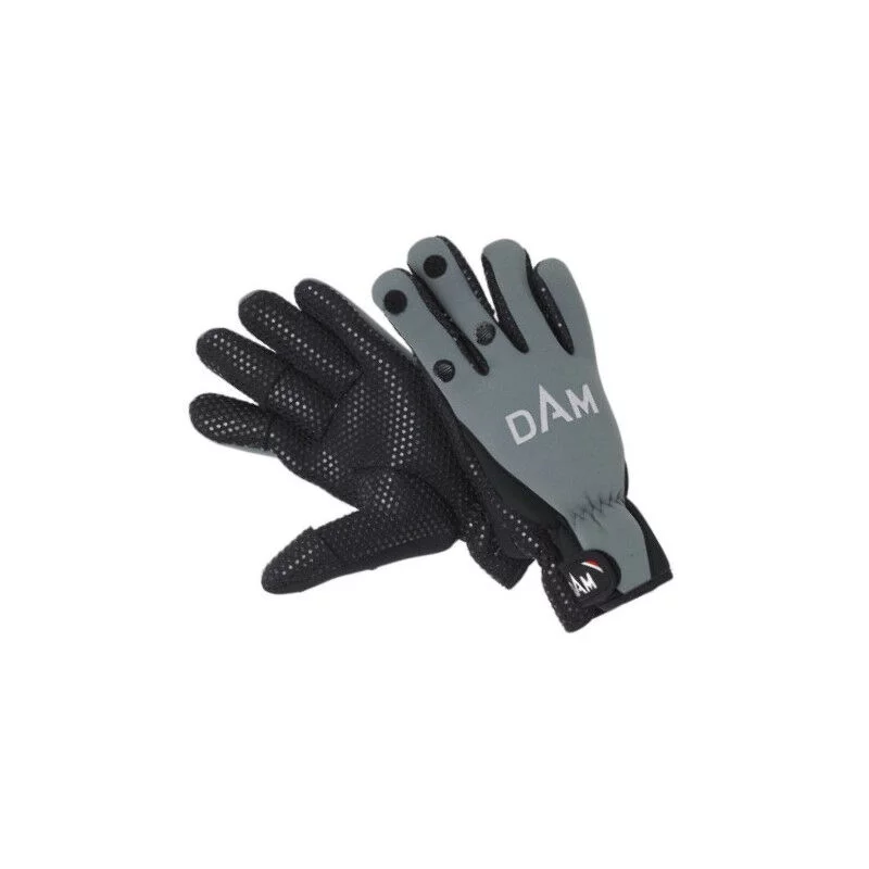 DAM Rękawice Neoprene Fighter Glove rozm. L Black/Grey