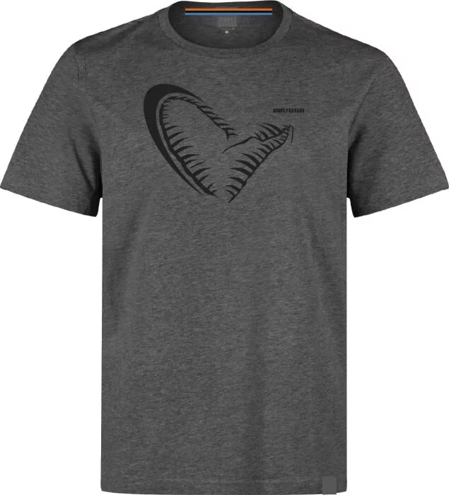 Savage Gear Simply Savage Jaw Tee rozm. L Grey