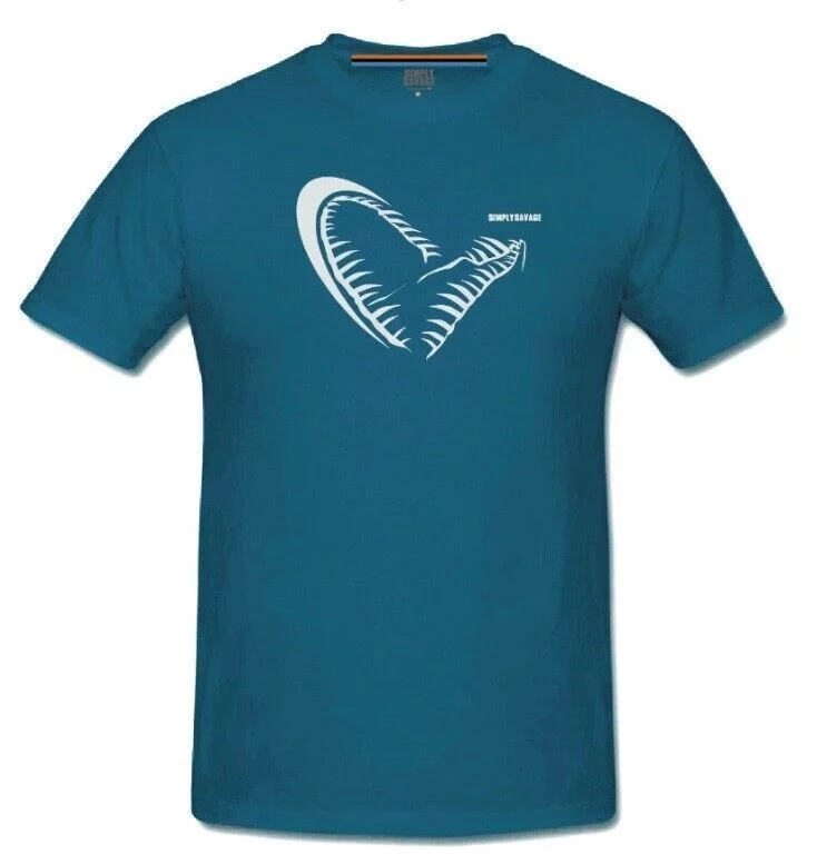 Savage Gear Simply Savage Jaw Tee rozm. XL Blue Marime