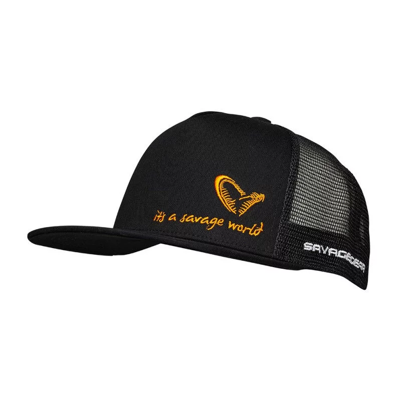 Savage Gear All Black Cap One Size Black Caviar