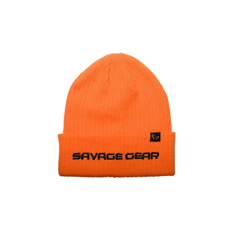 Savage Gear Fold-Up Beanie One Size Sun Orange