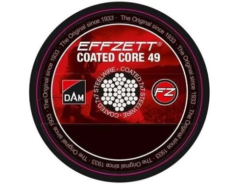 DAM Effzett Coated Core49 SteelTrace 10m 11kg Brown