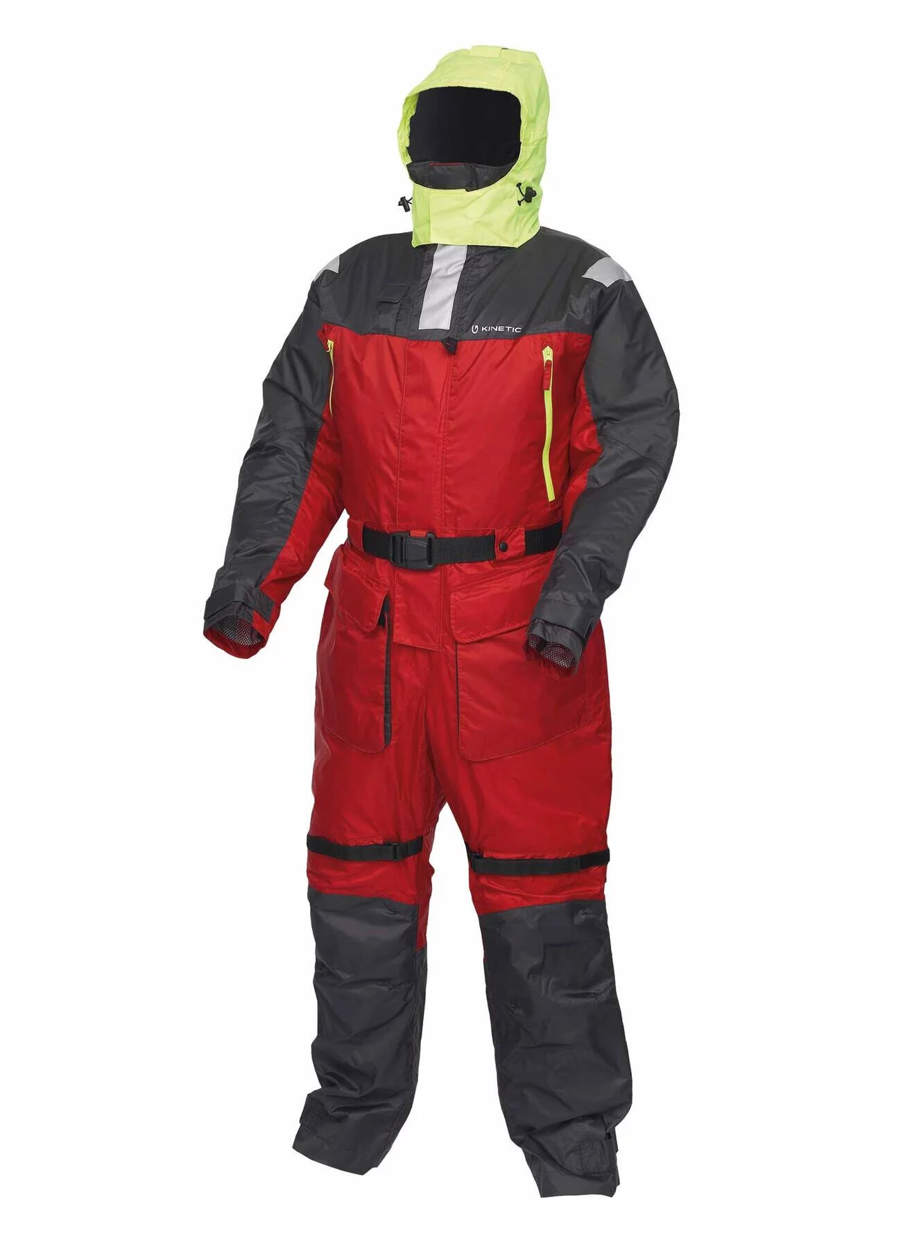 Kinetic Guardian Flotation Suit Red/Stormy L