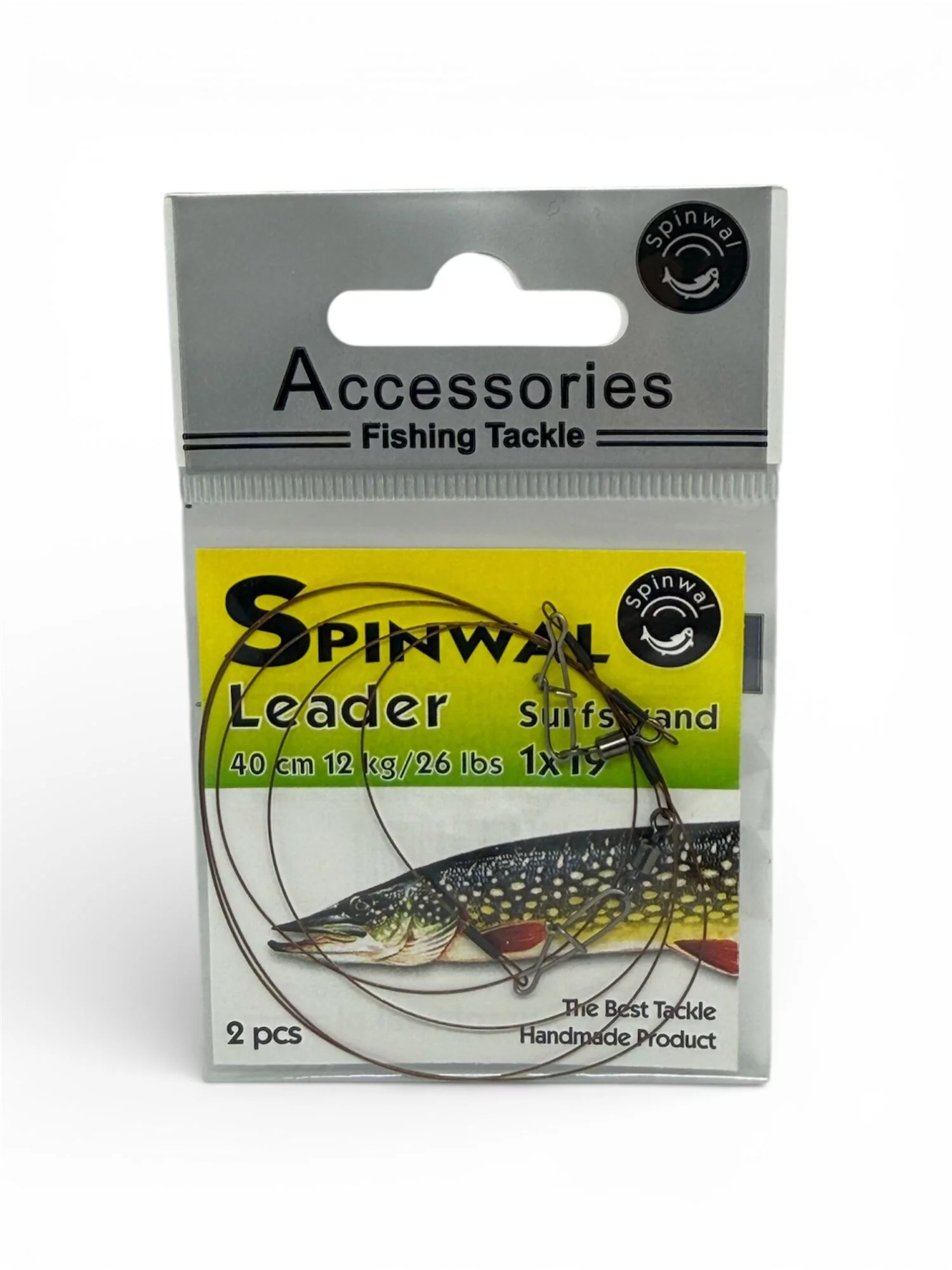 Spinwal Przypon S 40cm 12kg 2pcs