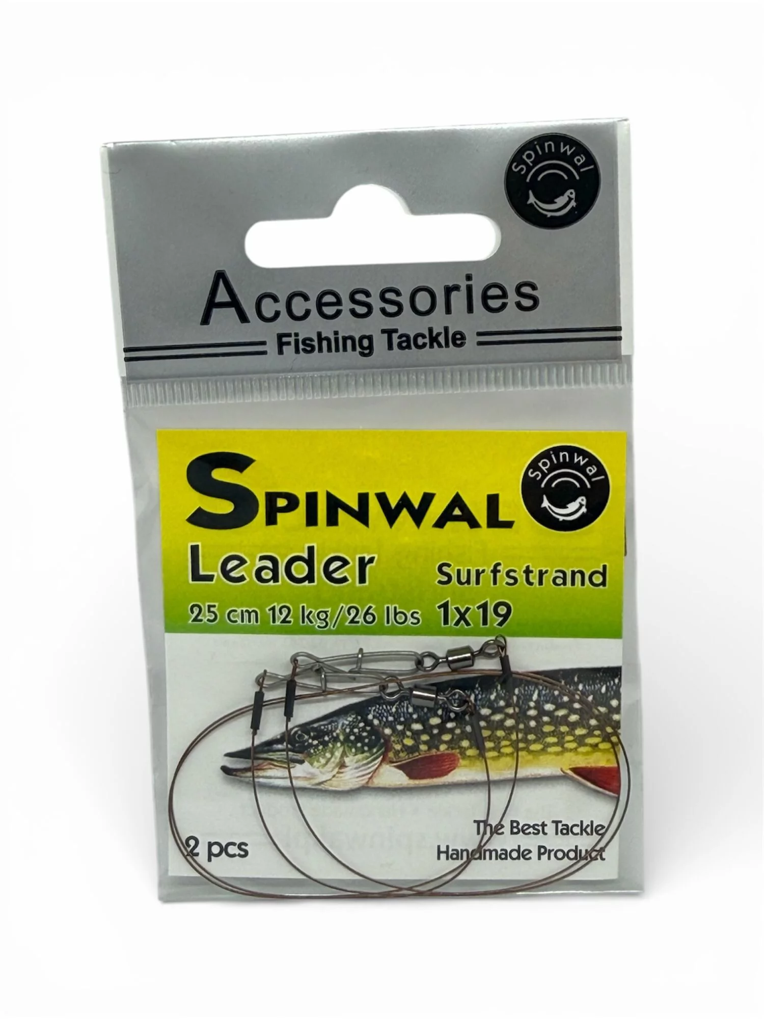 Spinwal Przypon S 25cm 12kg 2pcs