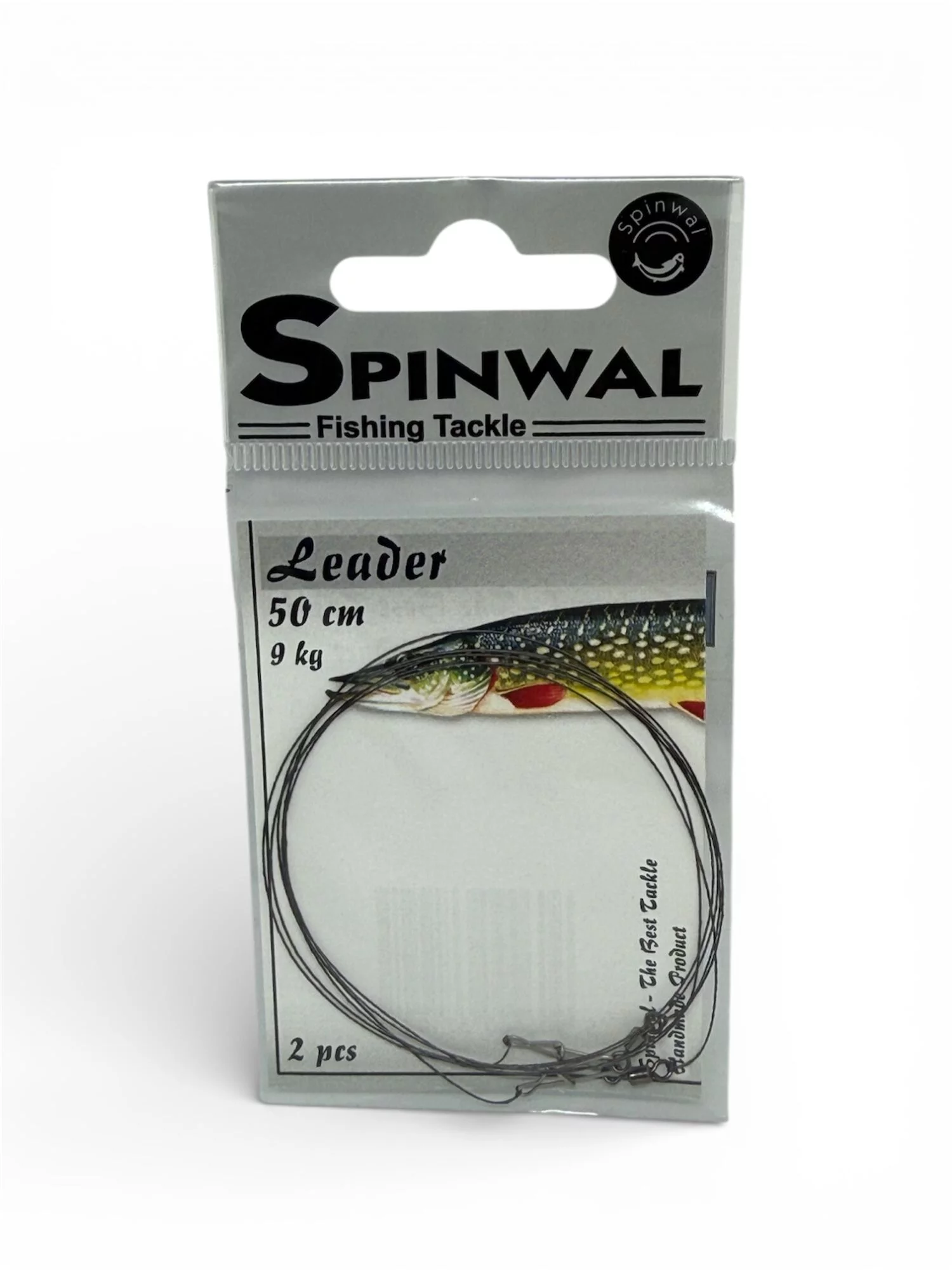 Spinwal Przypon 50cm 9kg 2pcs