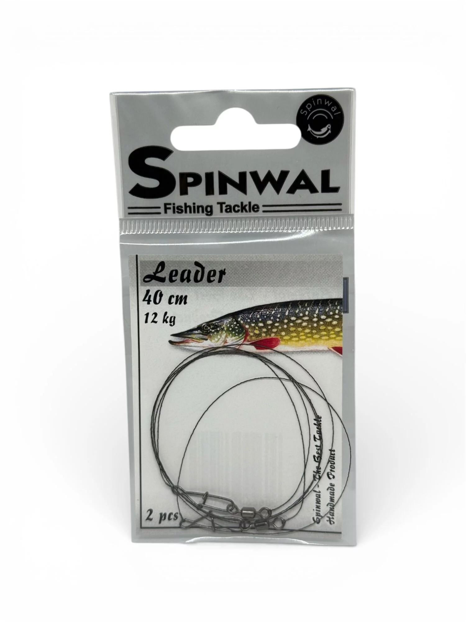 Spinwal Przypon 40cm 12kg 2pcs