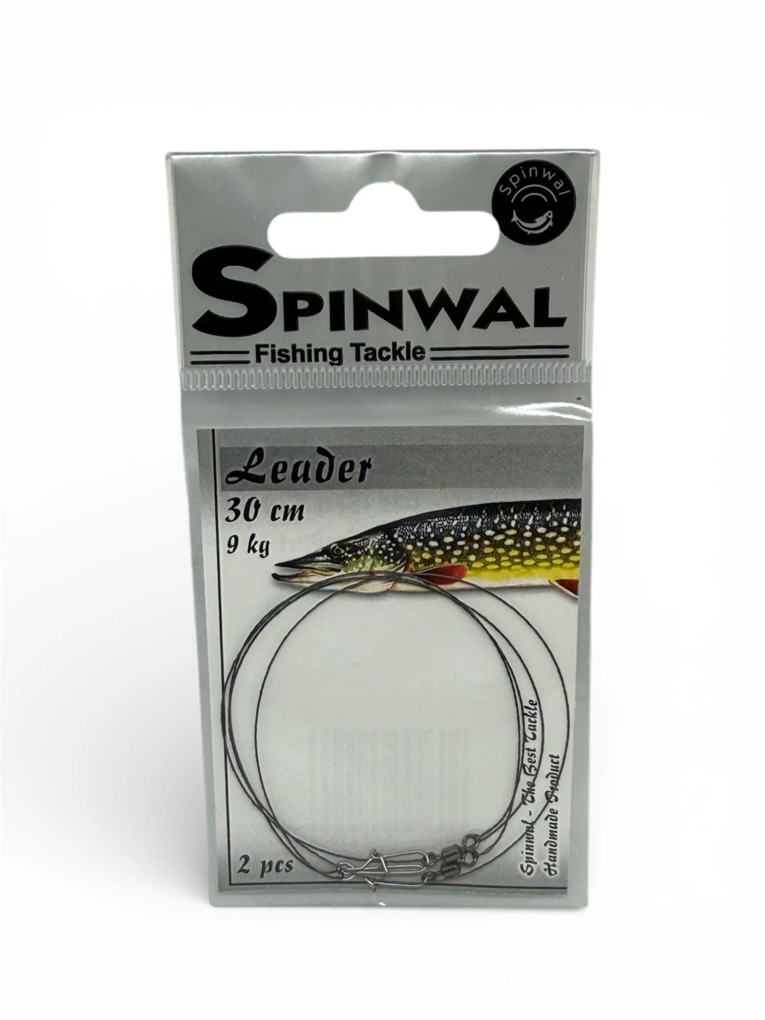 Spinwal Przypon 30cm 9kg 2pcs