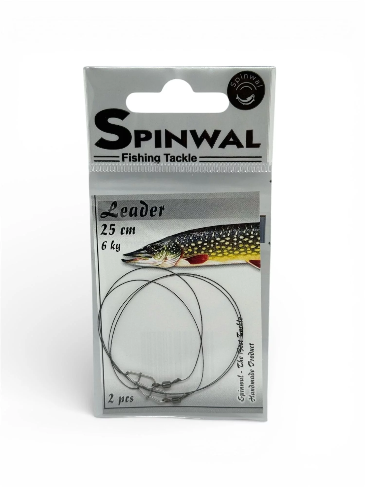 Spinwal Przypon 25cm 6kg 2pcs