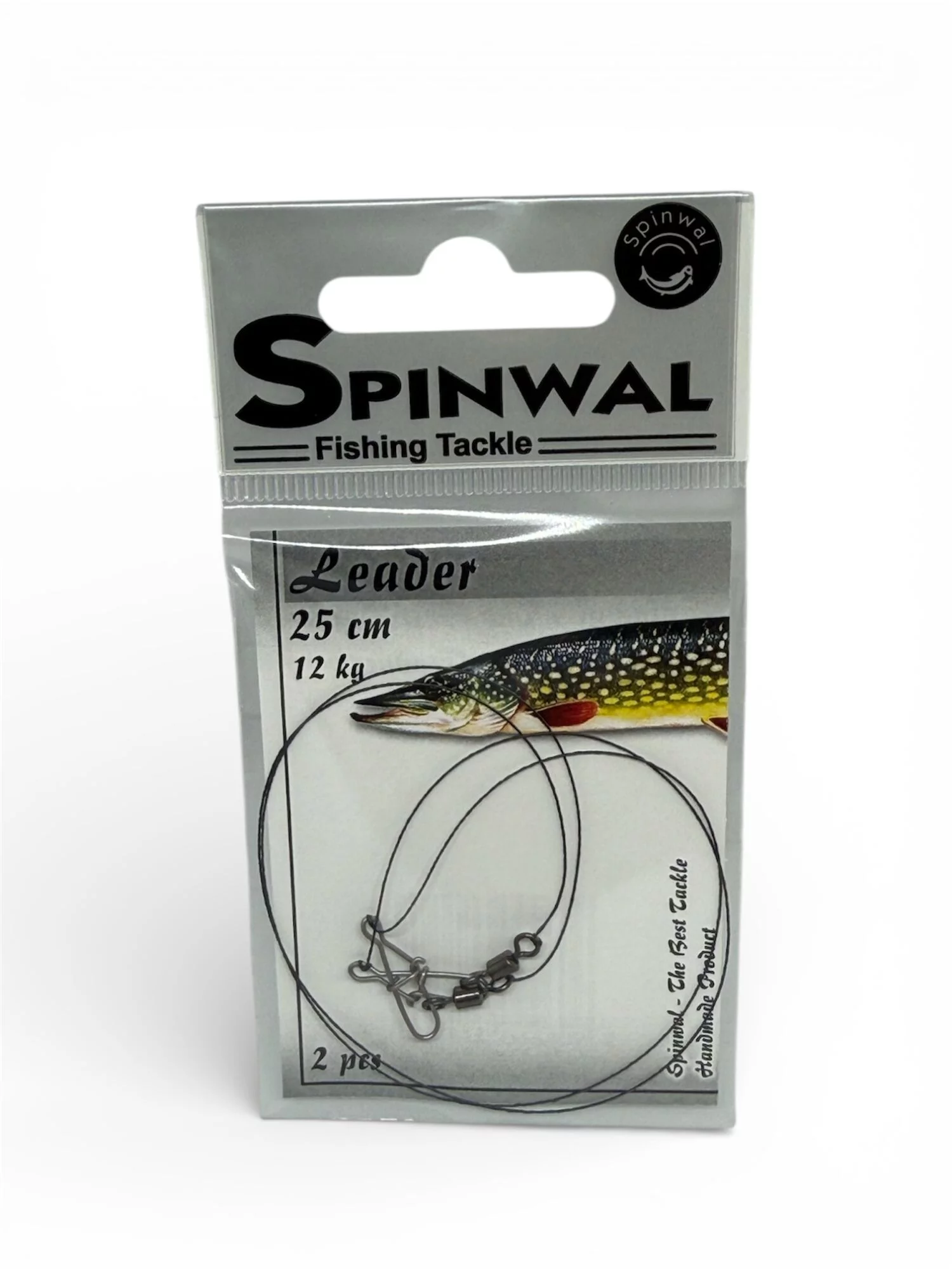 Spinwal Przypon 25cm 12kg 2pcs