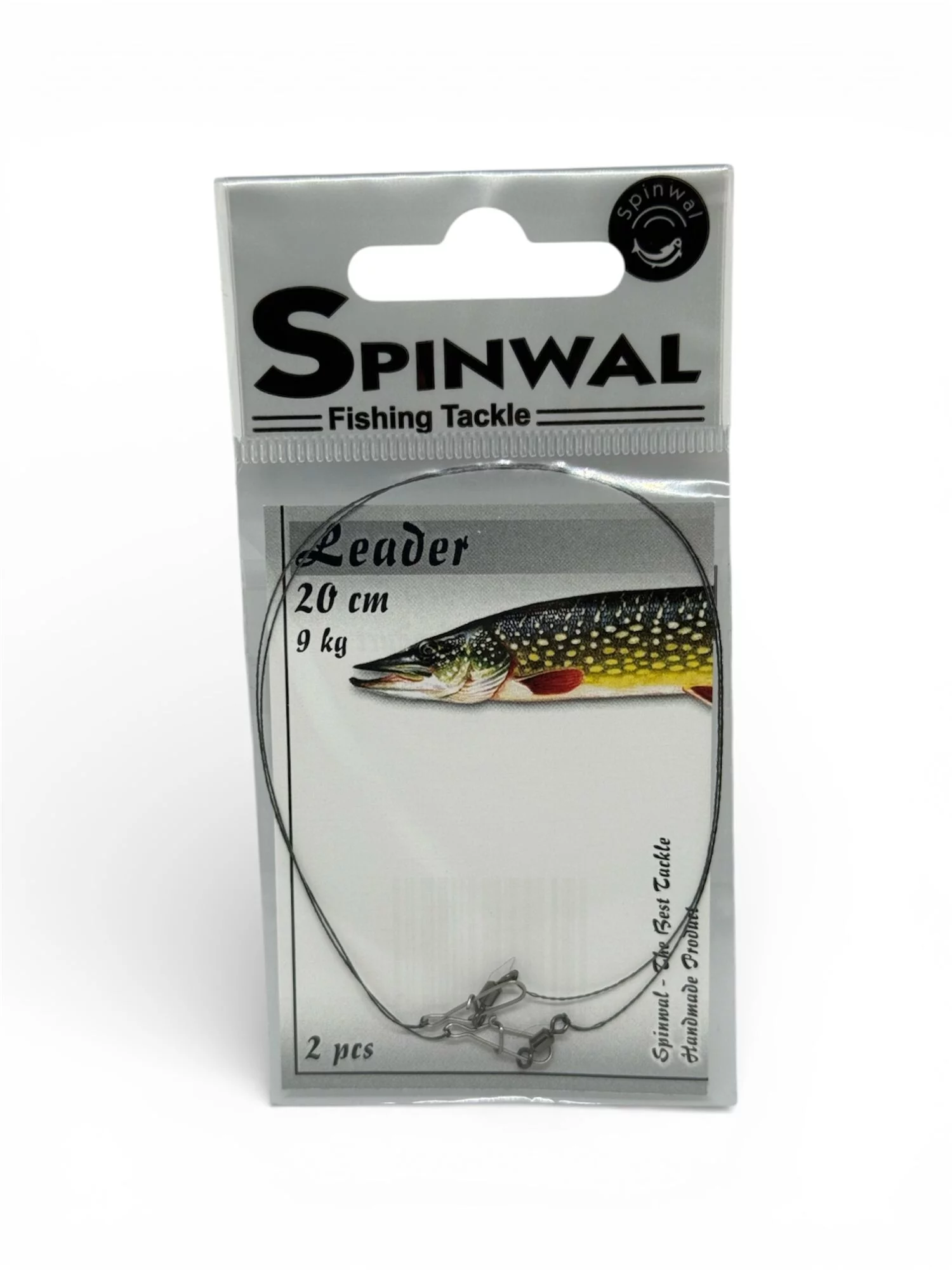 Spinwal Przypon 20cm 9kg 2pcs