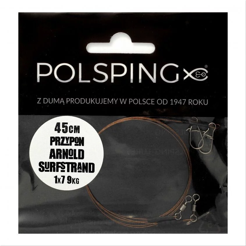 Polsping Przypon Arnold Surfstrand 1x7 25cm 5kg CAMO 2pcs