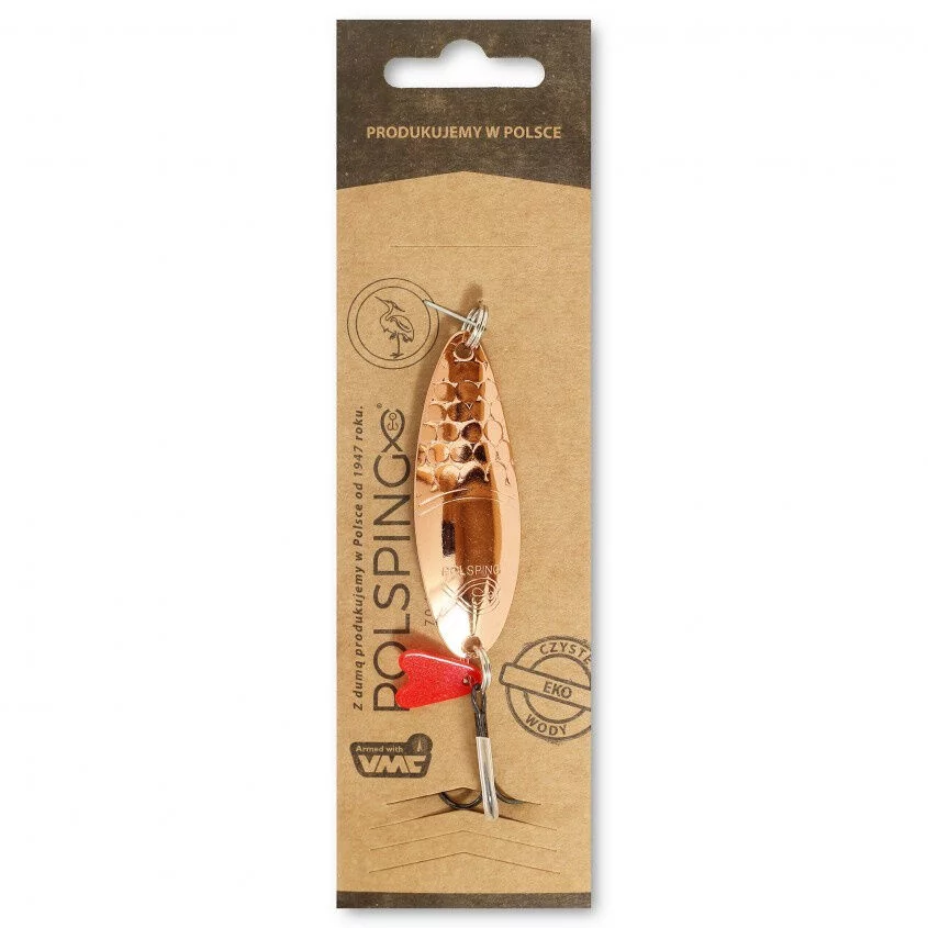 Polsping Błystka PŁOĆ U miedź 12g