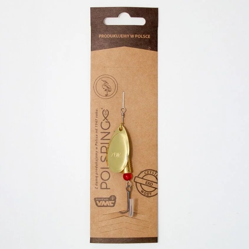 Polsping Błystka ŻUK U czysty mosiądz 9g