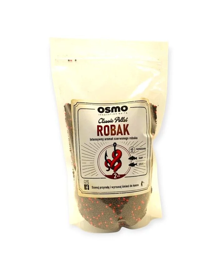 Osmo Classic Pellet Robak 800g