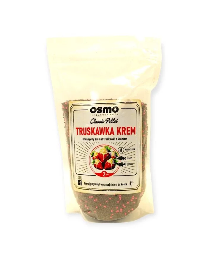 Osmo Classic Pellet Truskawka Krem 800g