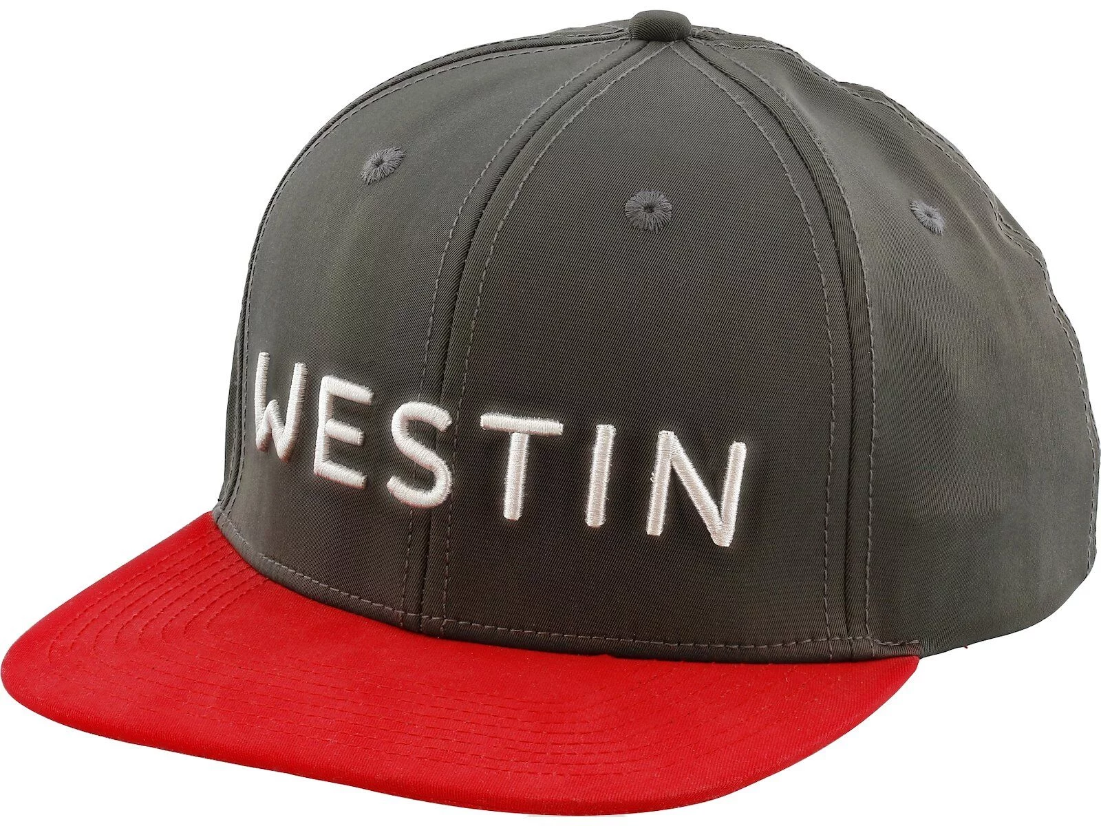 Westin Czapka Smooth Viking Cap Grey/Red One Size