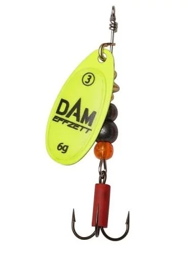Dam Effzett Fluo Spinner 5-12 g Yellow