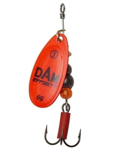 Dam Effzett Fluo Spinner 5-12 g Red