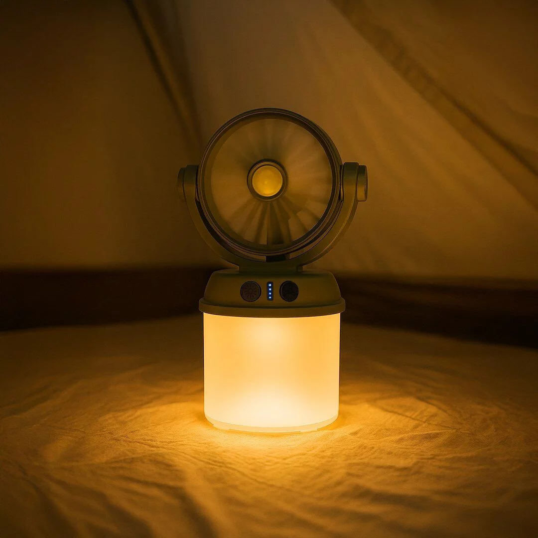 Lampka solarna Vent 6W 3000K + 6500K