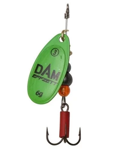Dam Effzett Fluo Spinner 6-20 g Green